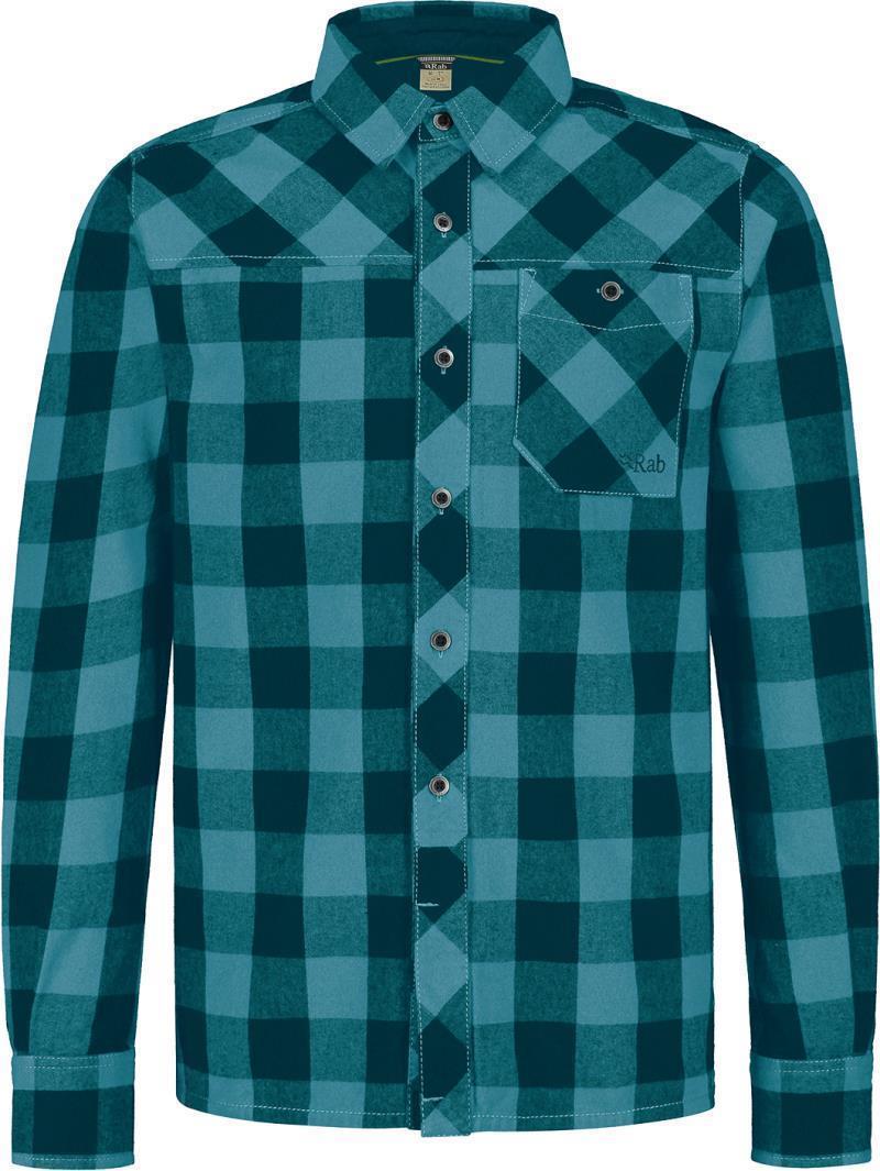 Boundary Shirt - Mens - Orion Blue Check 1