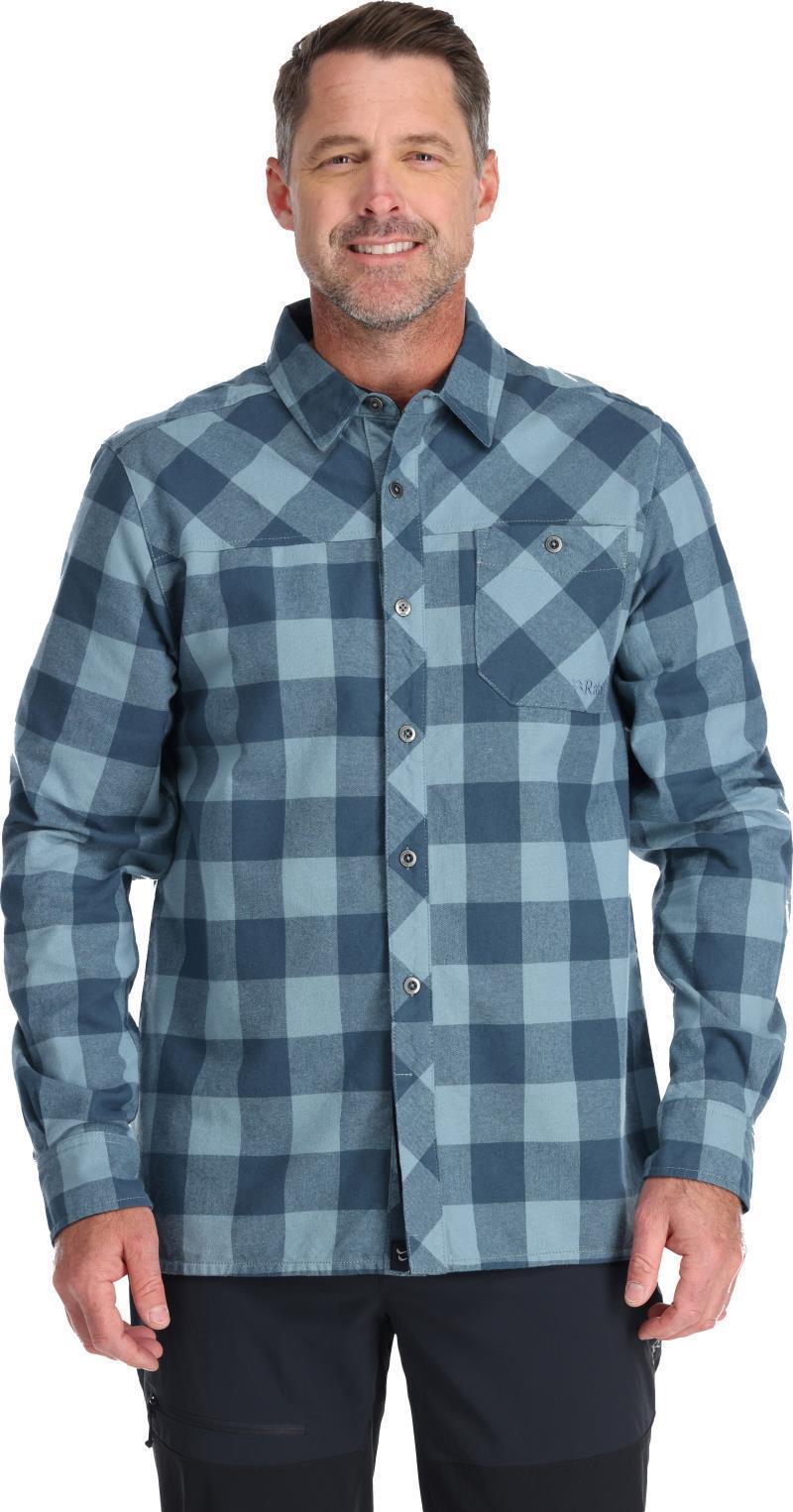 Boundary Shirt - Mens - Orion Blue Check 2