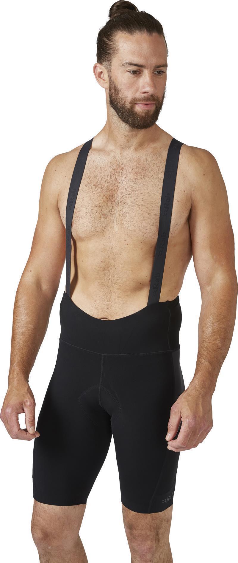 Cinder Cargo Bib Shorts - Mens - Black 3