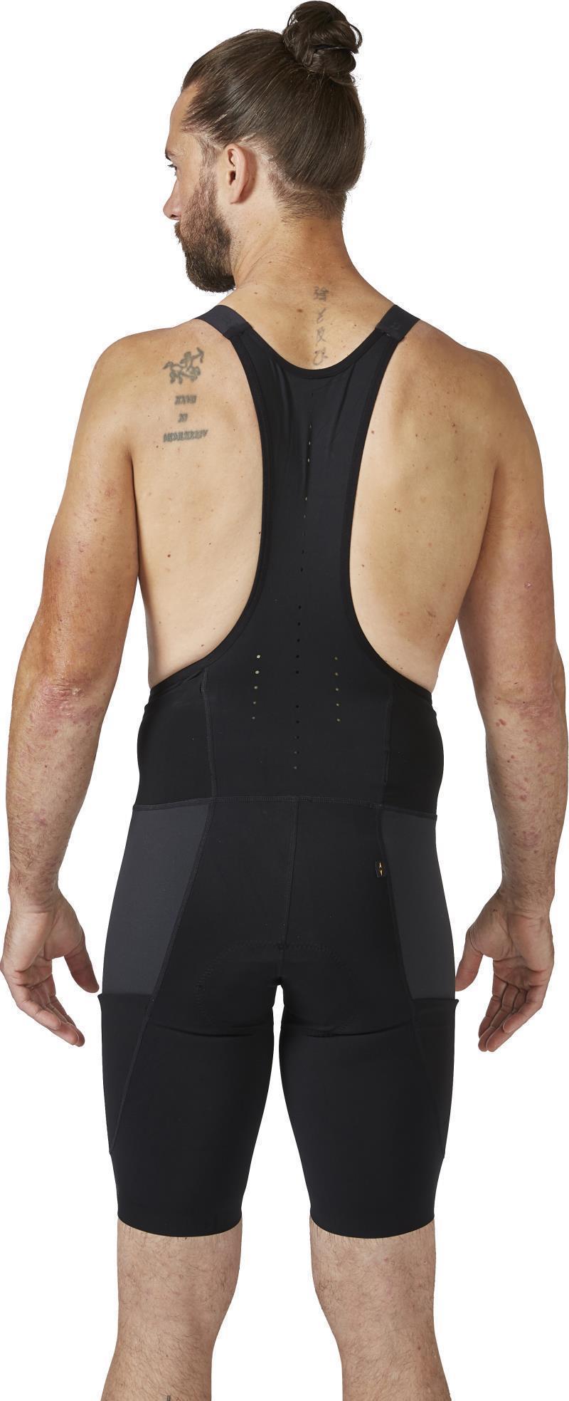 Cinder Cargo Bib Shorts - Mens - Black 4