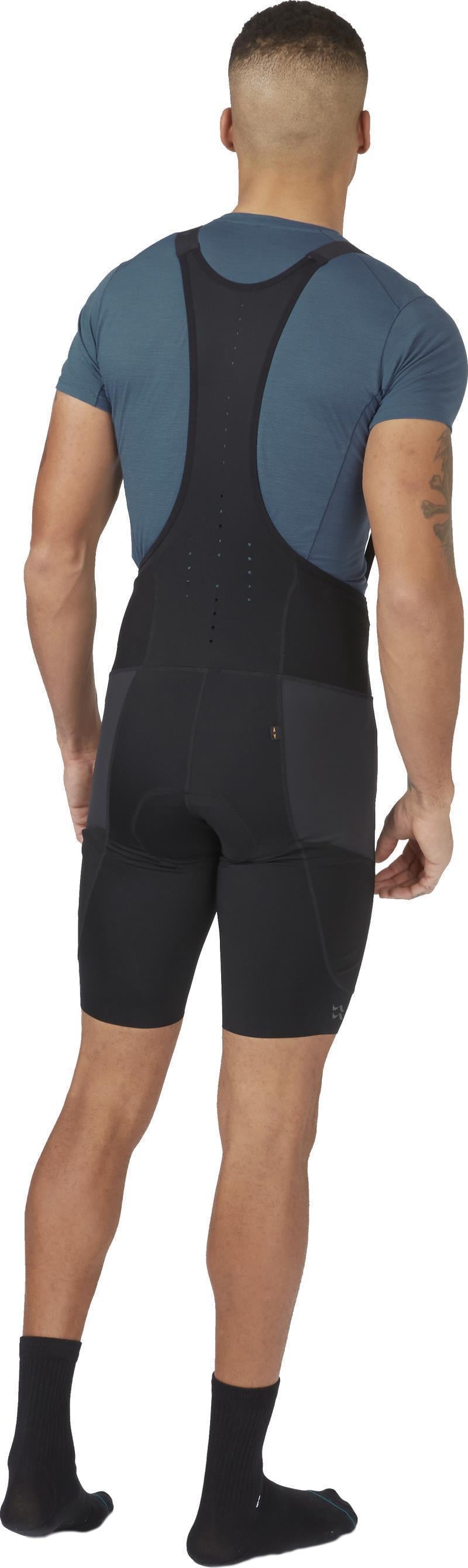 Cinder Cargo Bib Shorts - Mens - Black 6