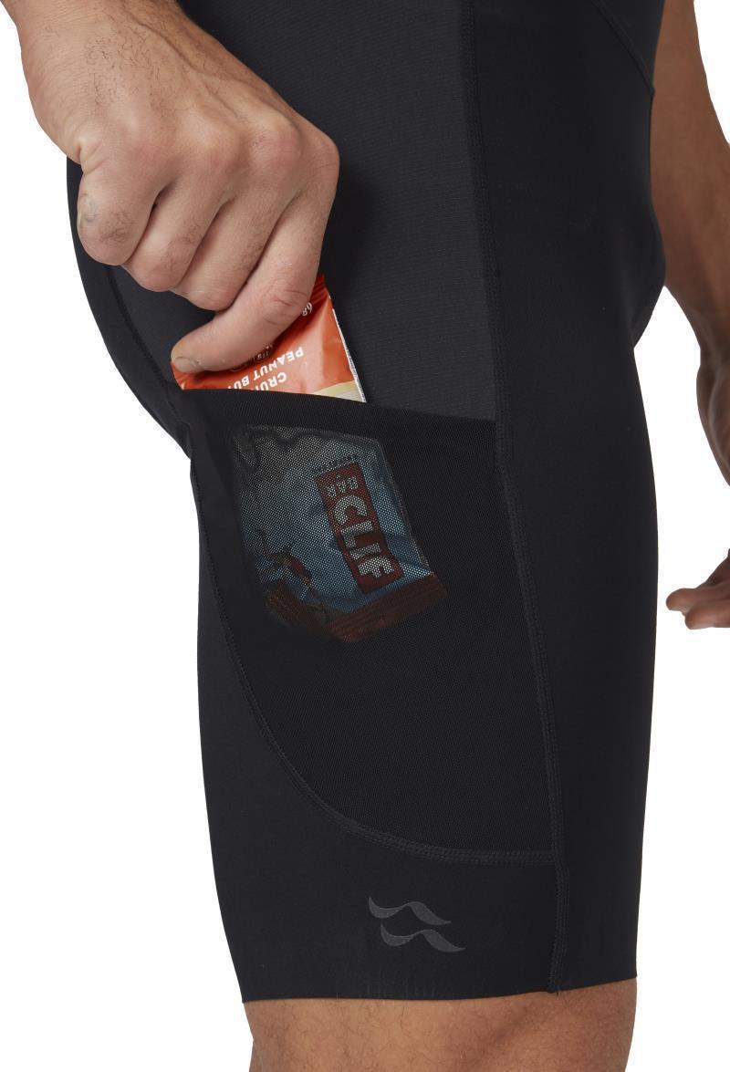 Cinder Cargo Bib Shorts - Mens - Black 9