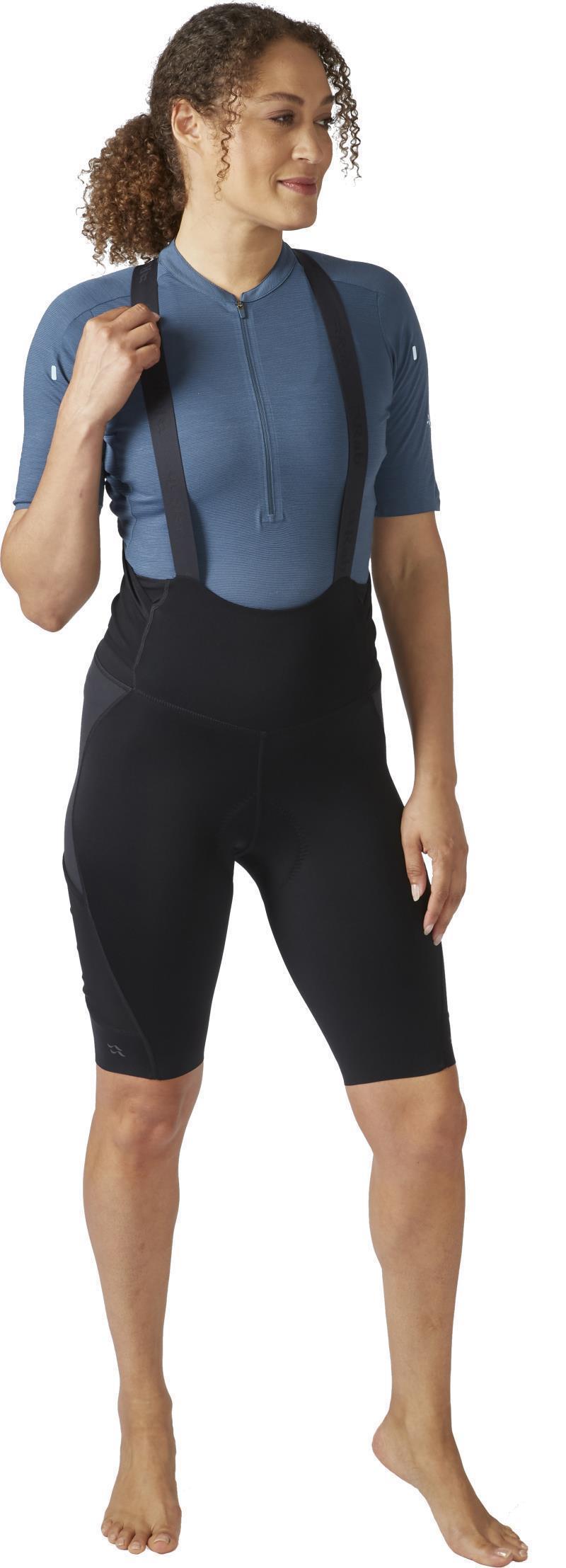 Cinder Cargo Bib Shorts - Womens - Black 3