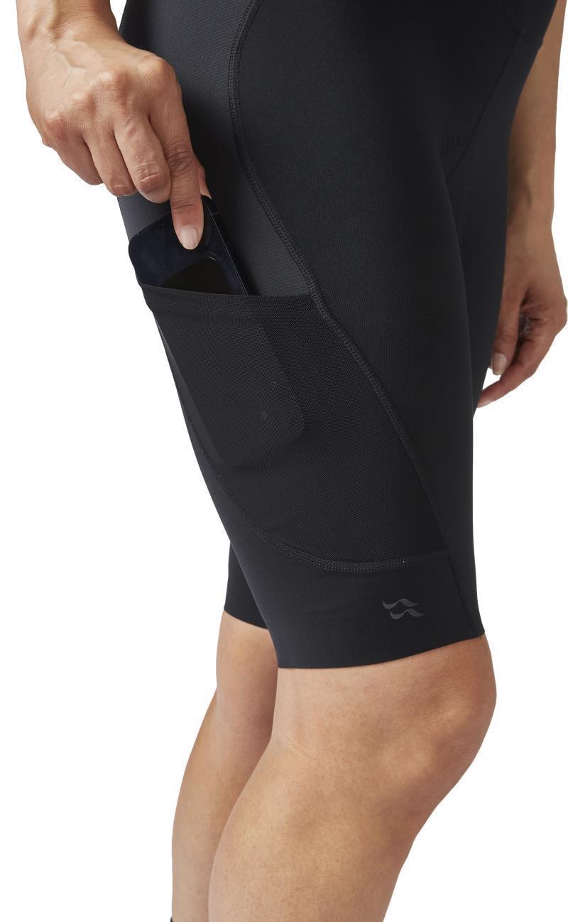 Cinder Cargo Bib Shorts - Womens - Black 7