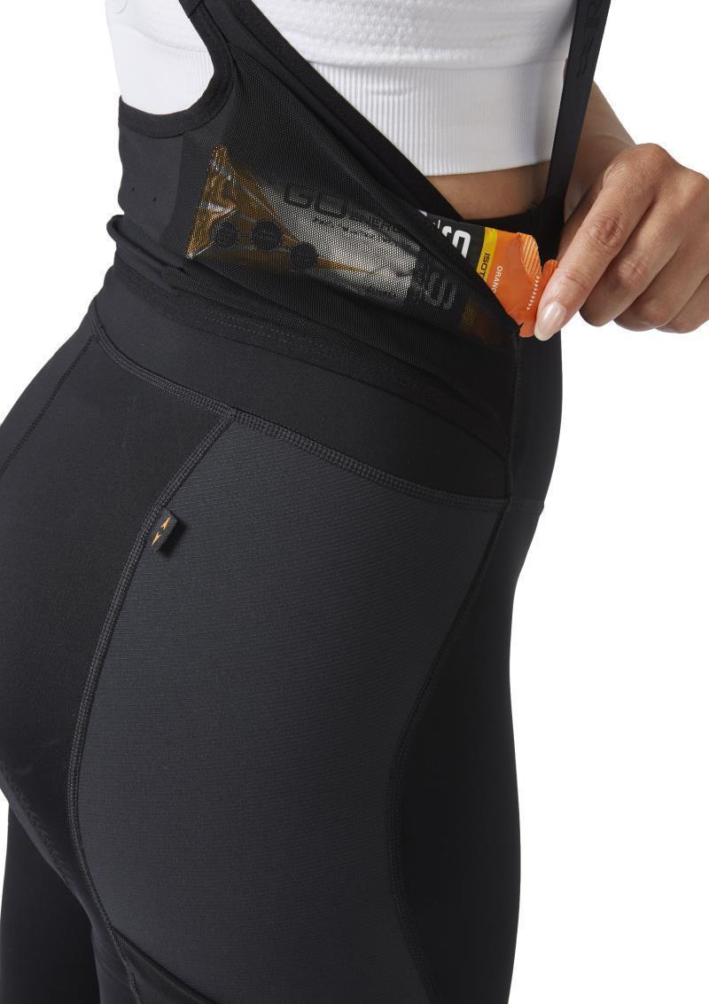 Cinder Cargo Bib Shorts - Womens - Black 8