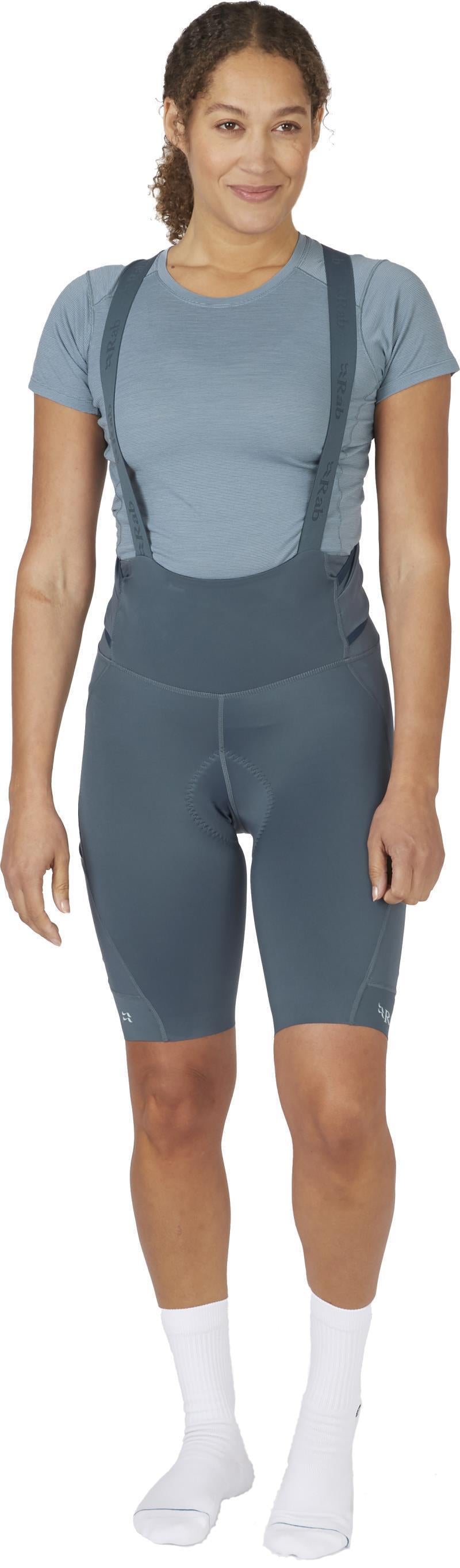 Cinder Cargo Bib Shorts - Womens - Orion Blue 3