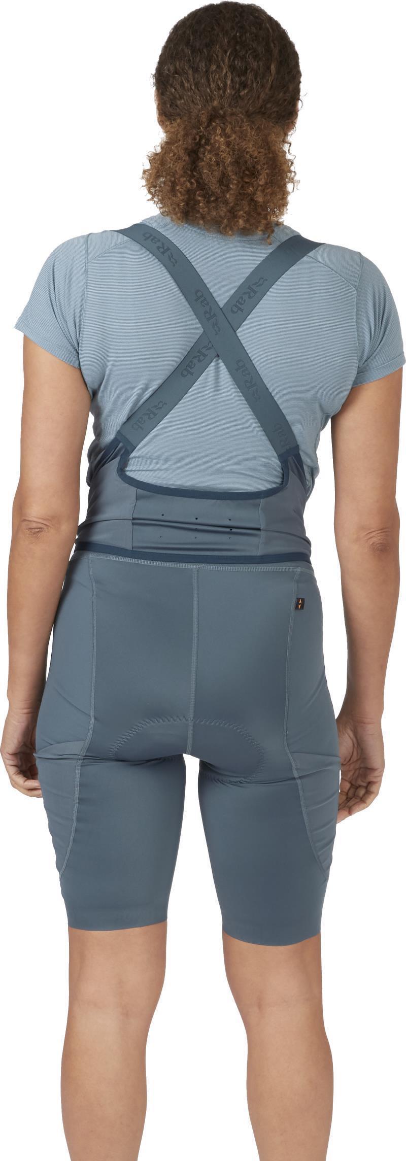 Cinder Cargo Bib Shorts - Womens - Orion Blue 4
