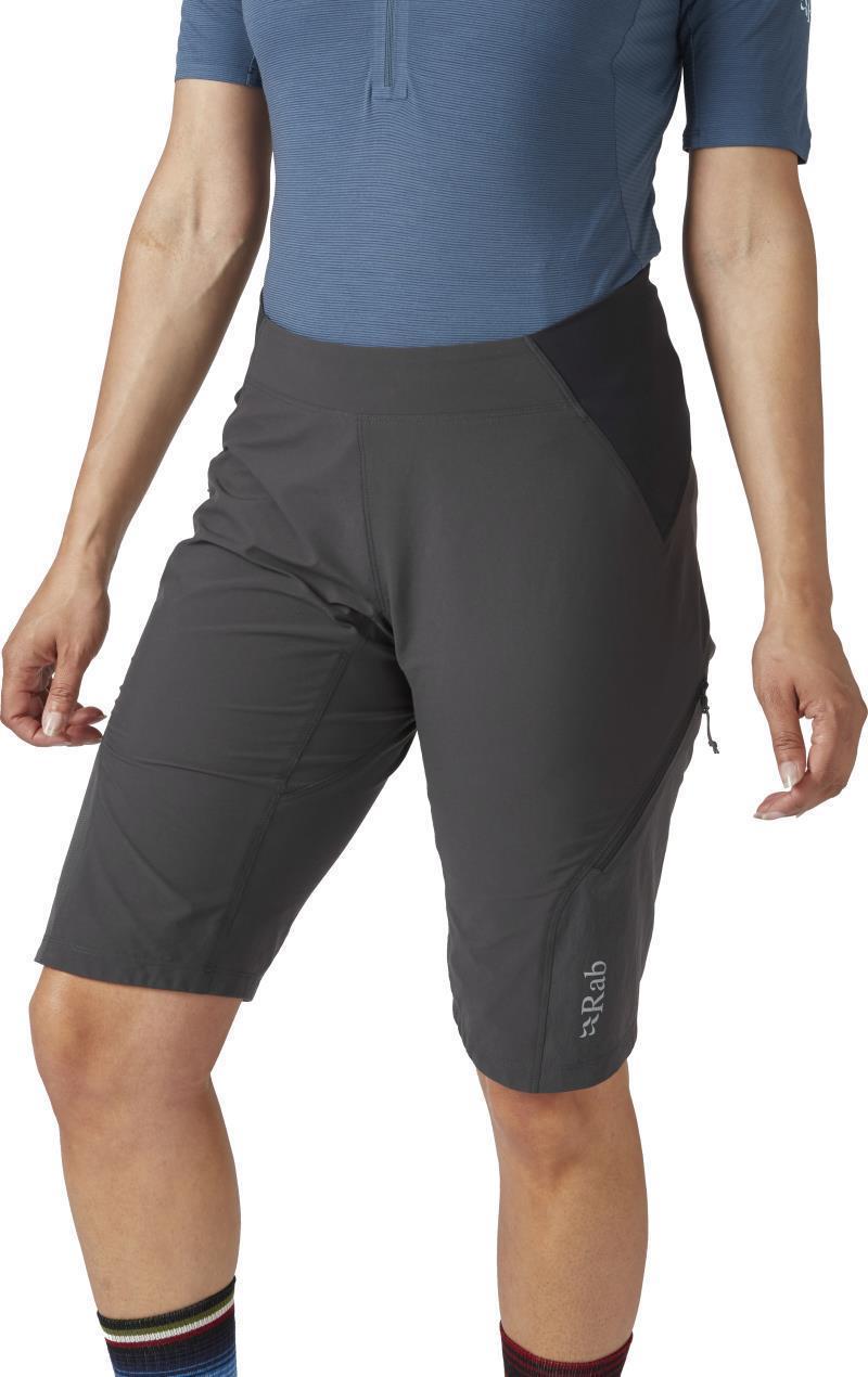 Cinder Crank Shorts, 11" Inseam - Womens - Anthracite 2