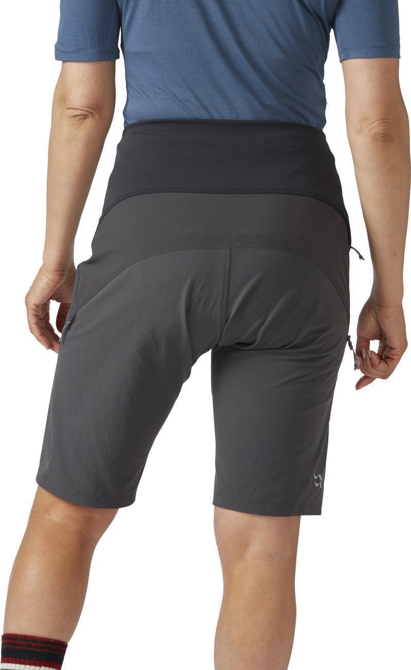 Cinder Crank Shorts, 11" Inseam - Womens - Anthracite 3