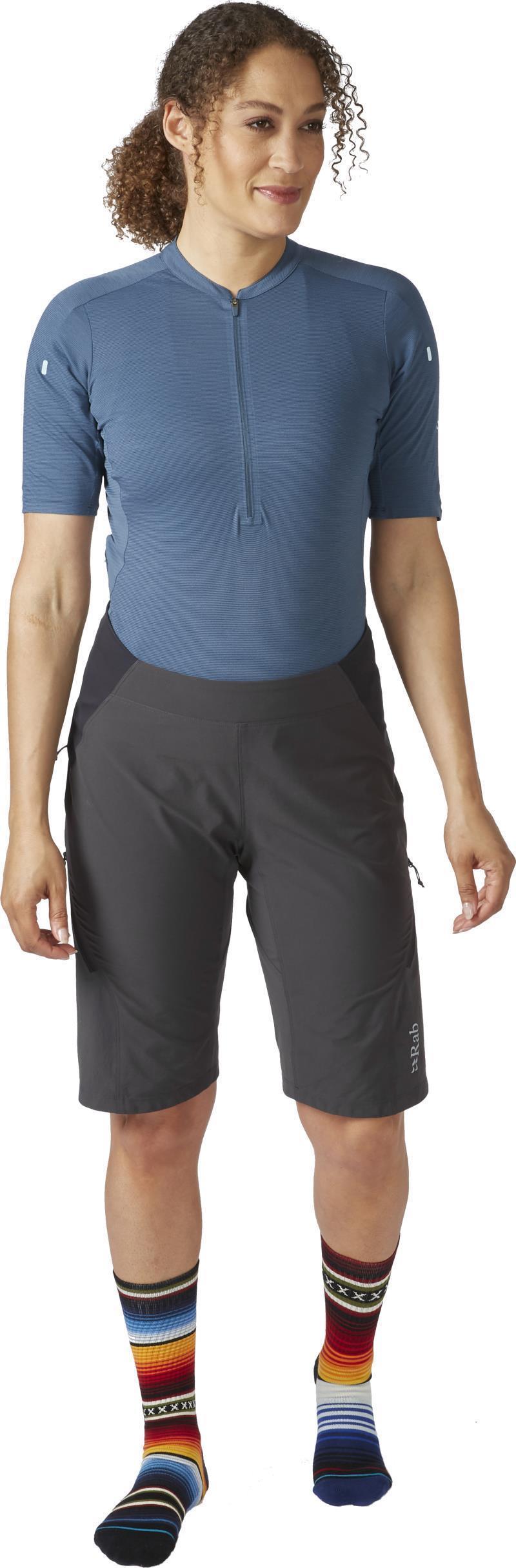 Cinder Crank Shorts, 11" Inseam - Womens - Anthracite 4