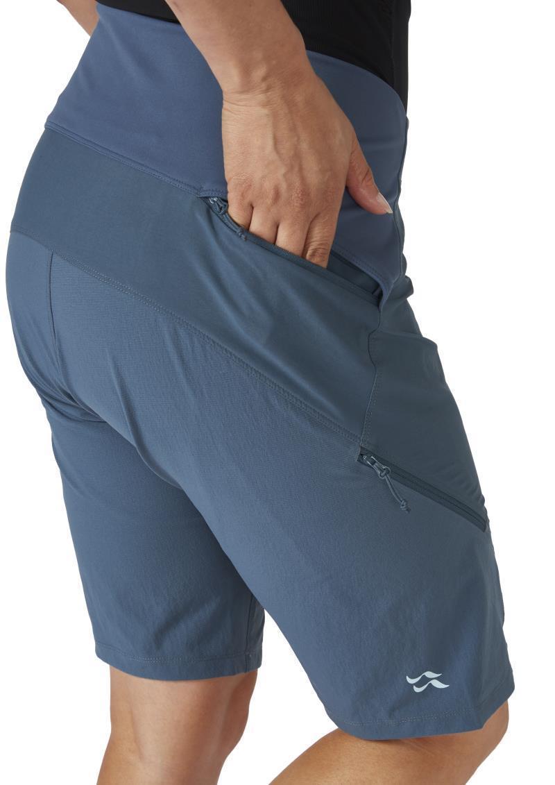 Cinder Crank Shorts, 11" Inseam - Womens - Orion Blue 6