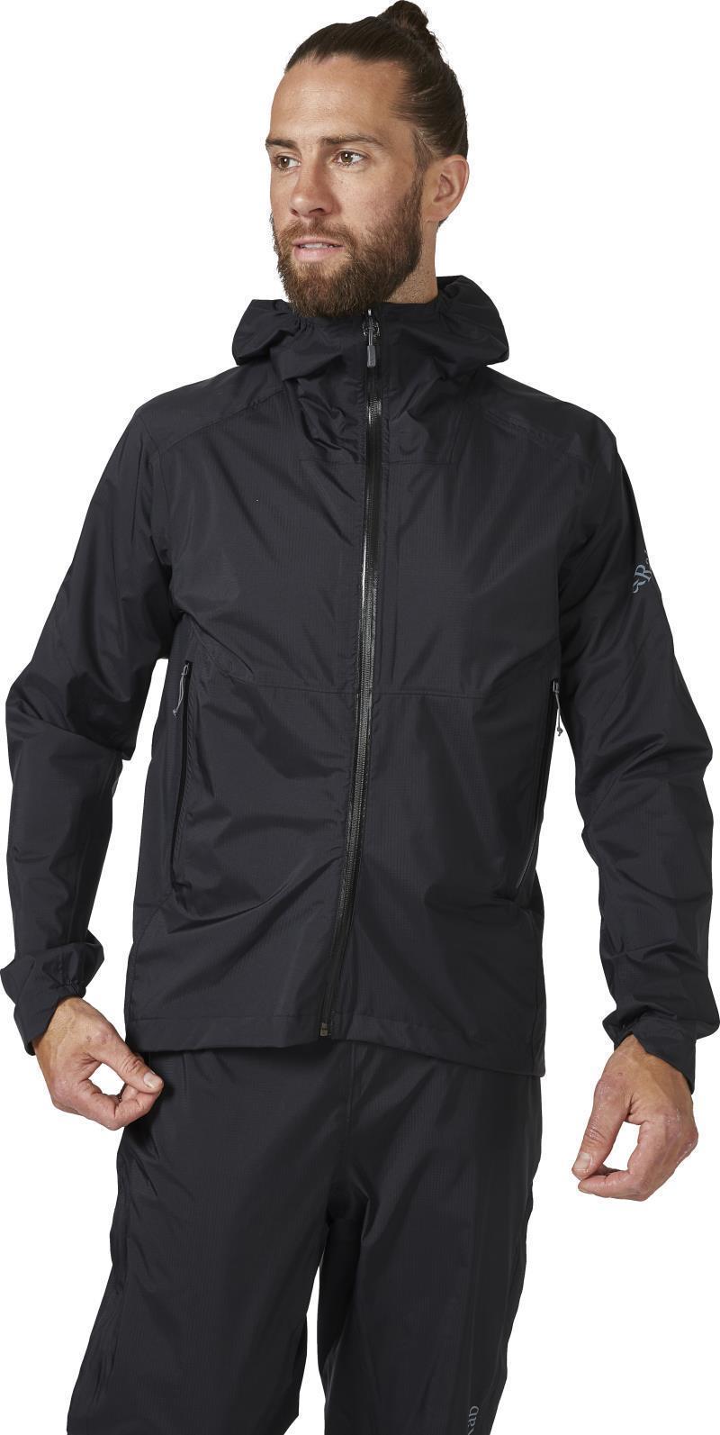 Cinder Downpour Jacket - Mens - Black 3