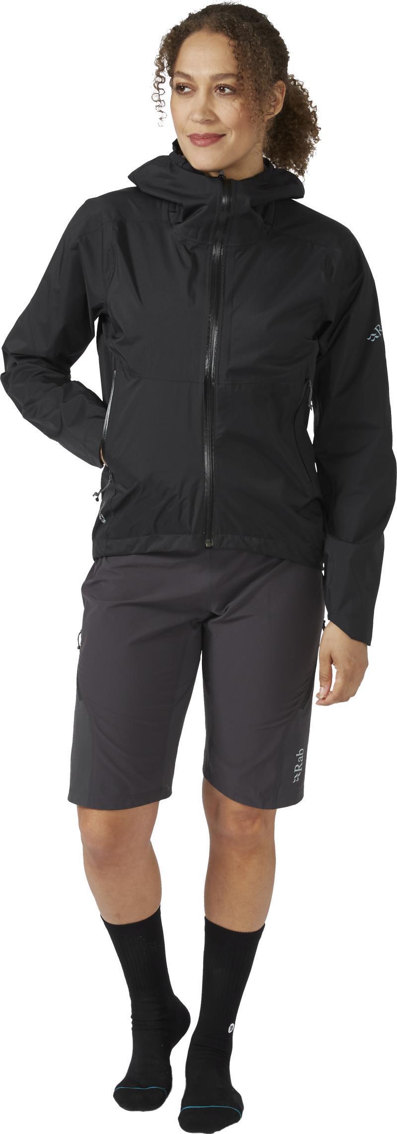 Cinder Downpour Jacket - Womens - Black 5