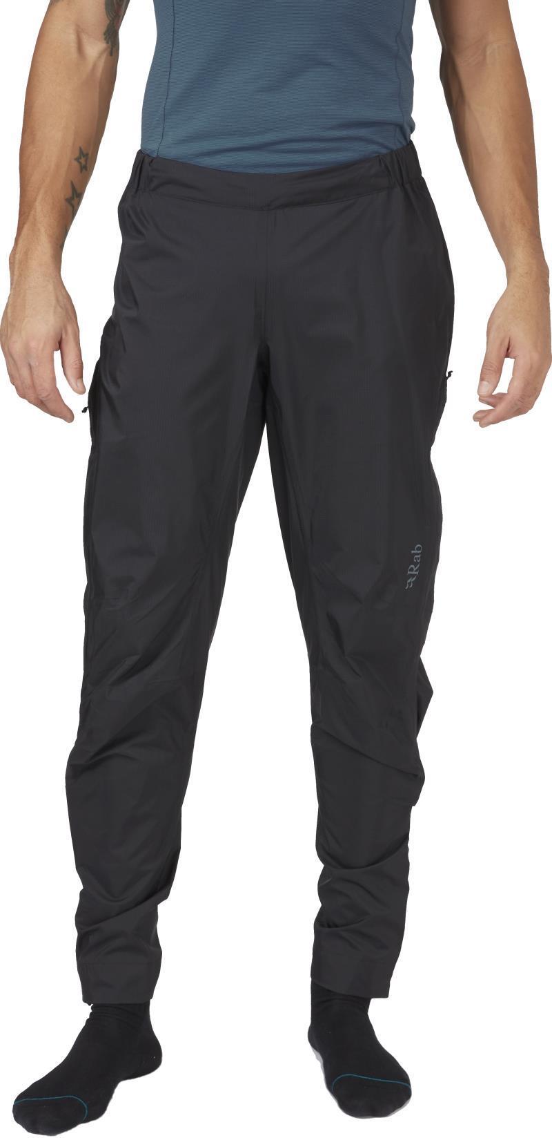Cinder Downpour Pants, Reg - Mens - Black 3