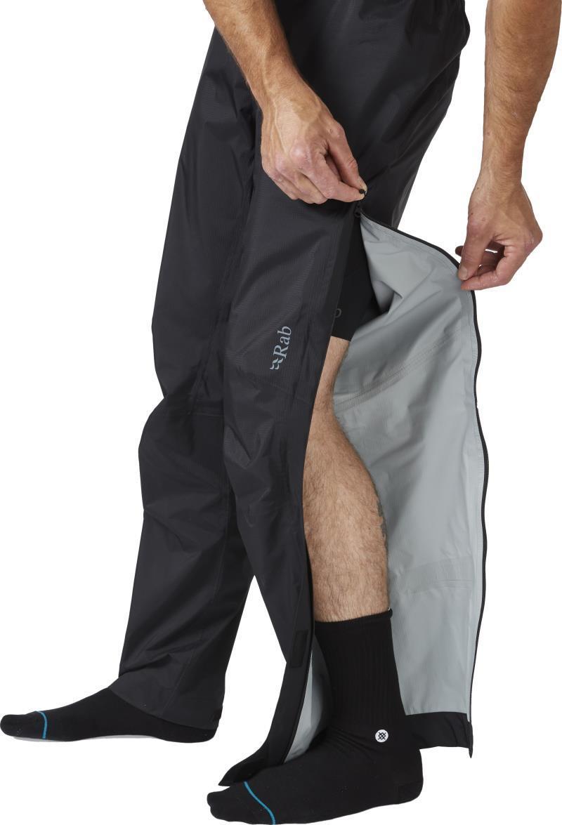 Cinder Downpour Pants, Reg - Mens - Black 6