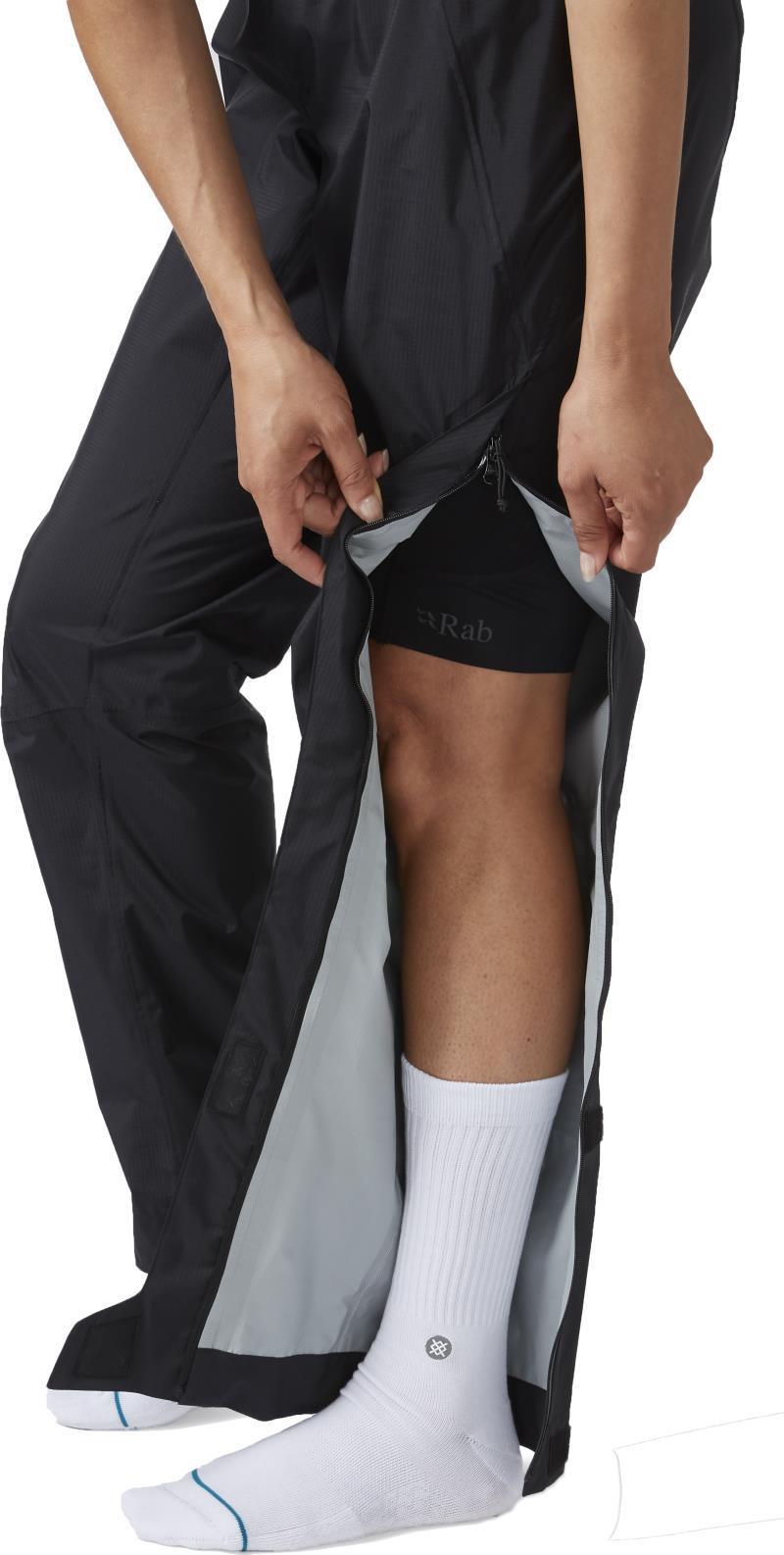 Cinder Downpour Pants, Reg - Womens - Black 5