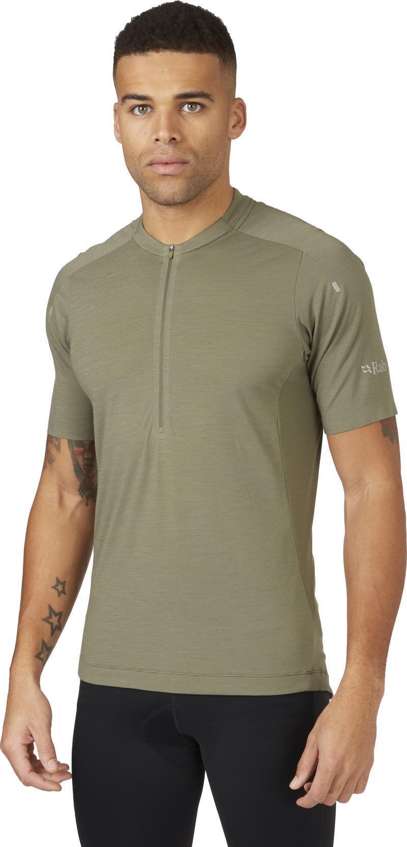 Cindercrino Zip Tee - Mens - Light Khaki 3