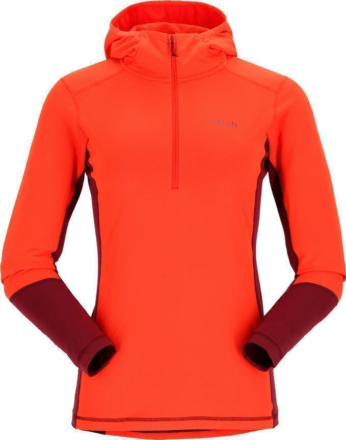Conduit Hoody - Womens - Red Grapefruit 1