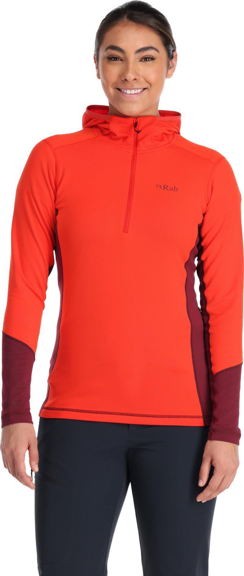 Conduit Hoody - Womens - Red Grapefruit 3