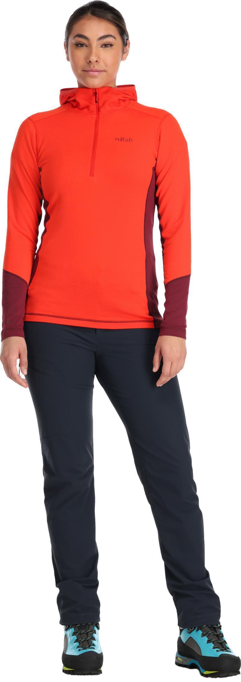 Conduit Hoody - Womens - Red Grapefruit 5
