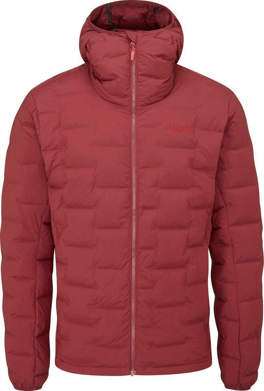 Cubit Stretch Down Hoody - Mens - Oxblood Red 1