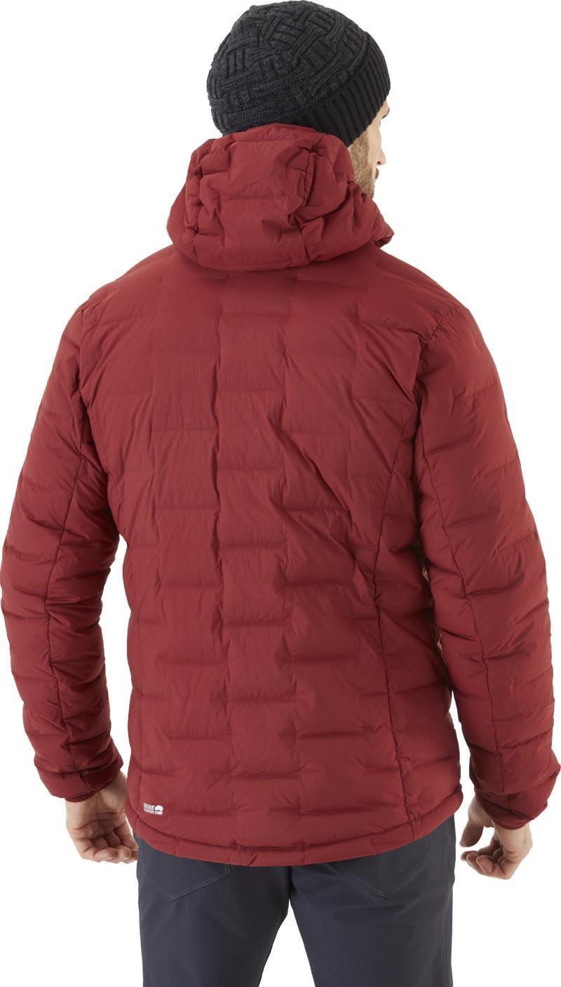 Cubit Stretch Down Hoody - Mens - Oxblood Red 4