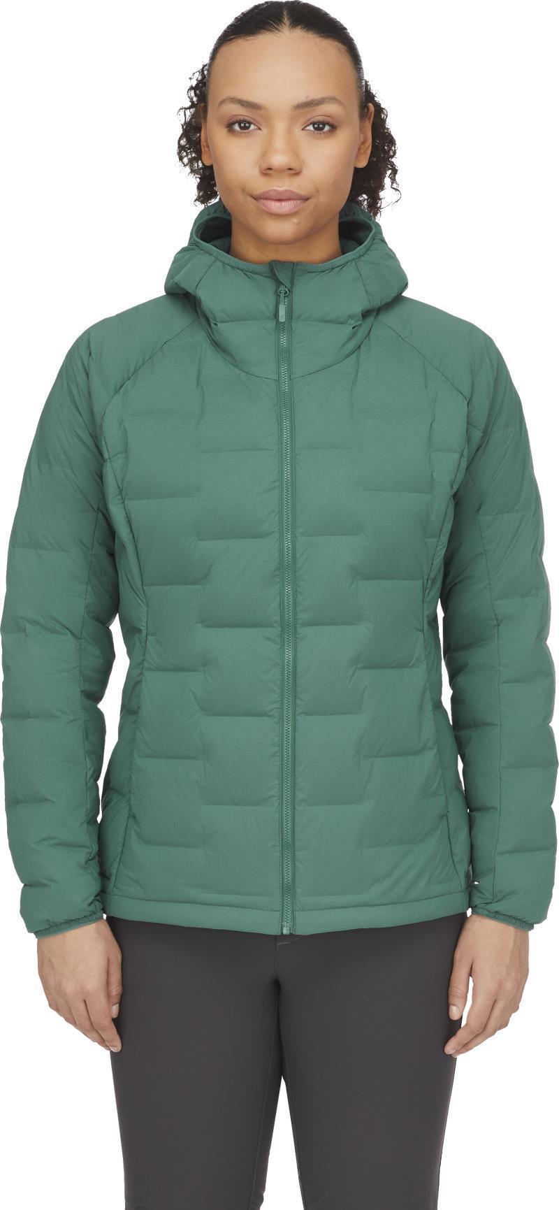 Cubit Stretch Down Hoody - Womens - Green Slate 3