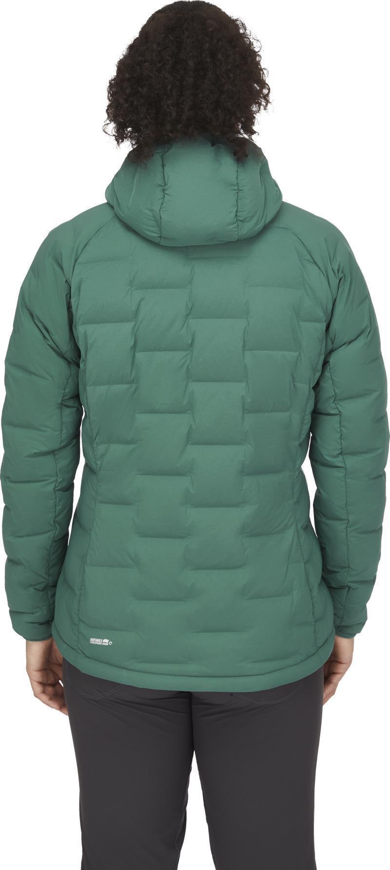 Cubit Stretch Down Hoody - Womens - Green Slate 4