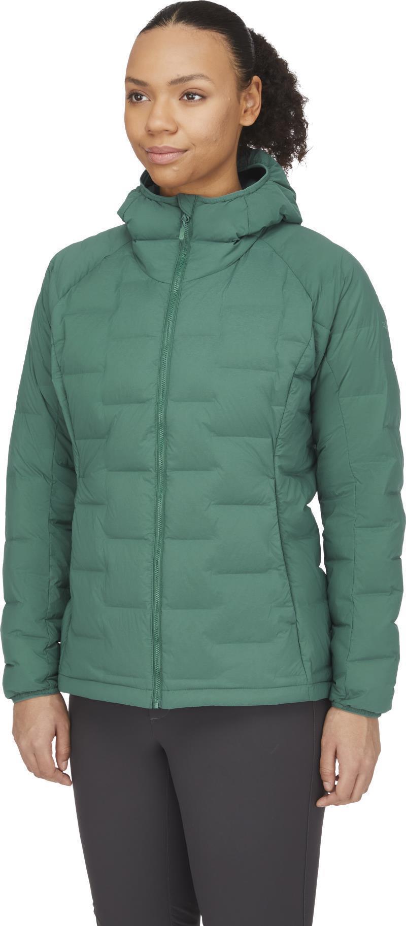 Cubit Stretch Down Hoody - Womens - Green Slate 5