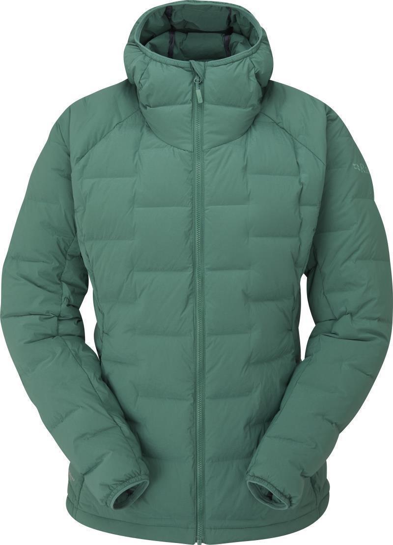 Cubit Stretch Down Hoody - Womens - Green Slate 1