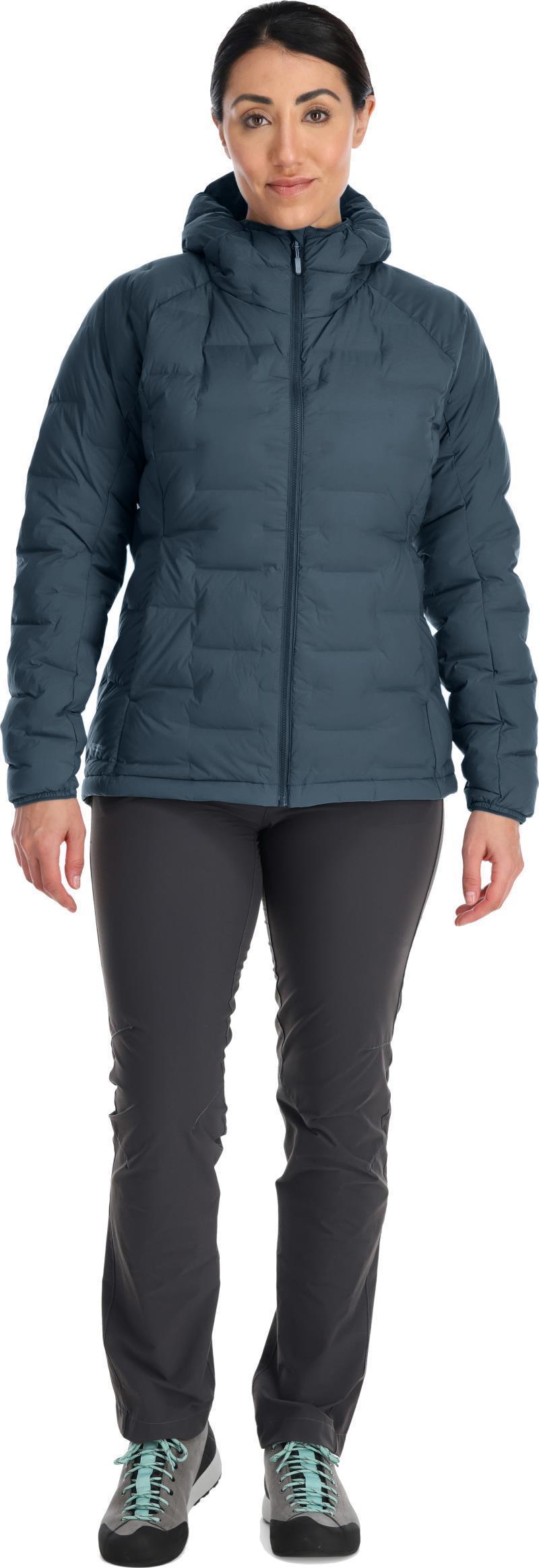 Cubit Stretch Down Hoody - Womens - Orion Blue 4