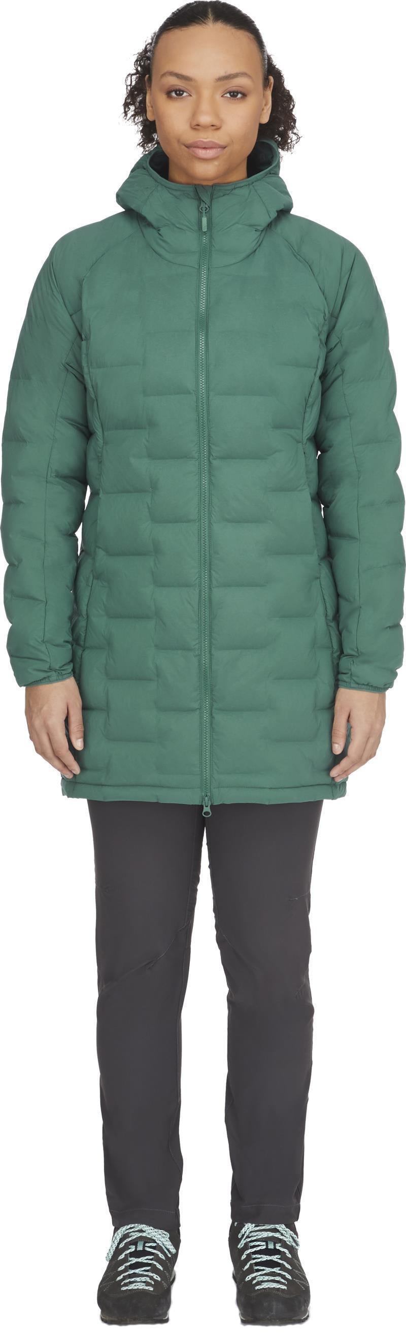 Cubit Stretch Down Parka - Womens - Green Slate 6