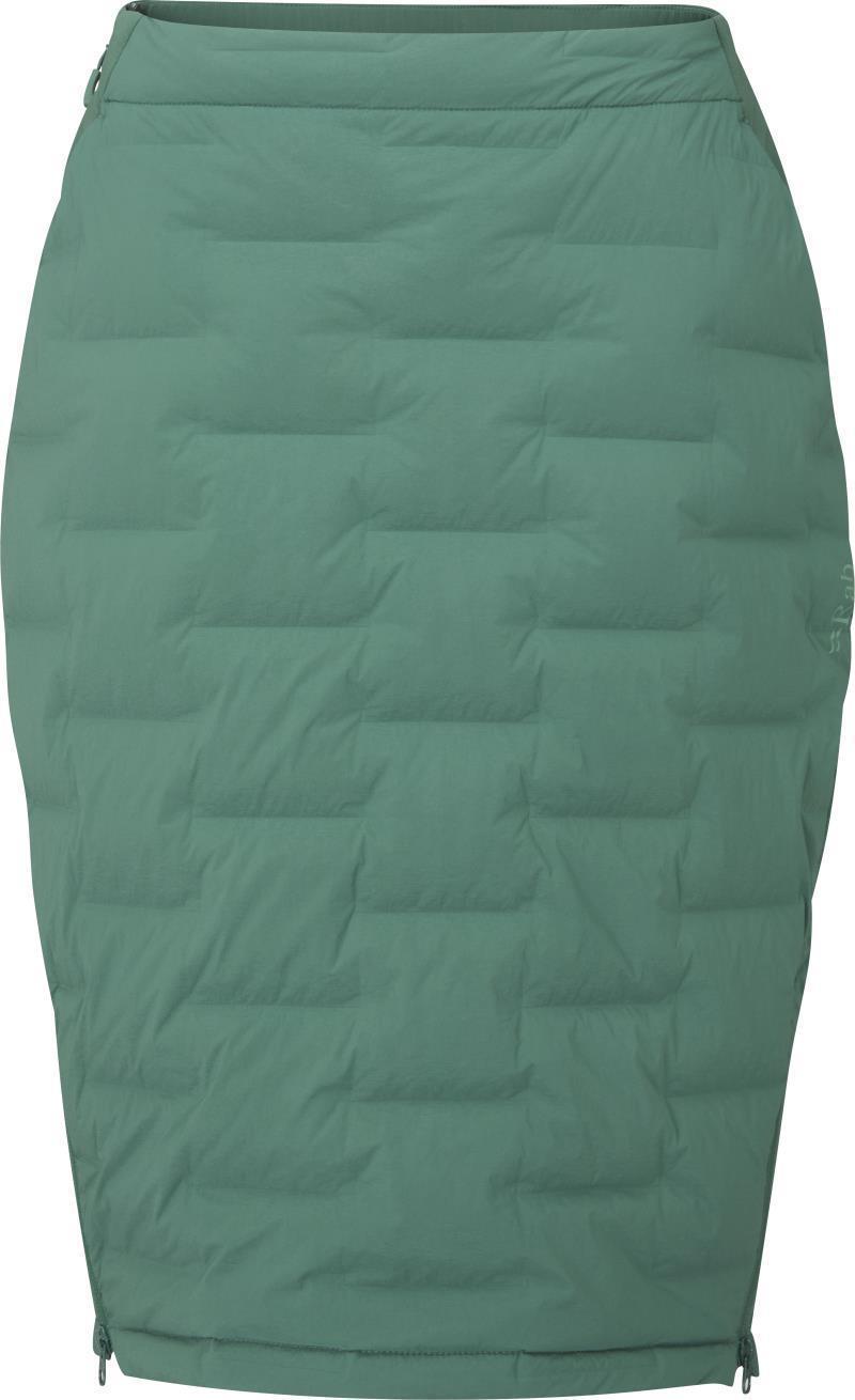Cubit Stretch Down Skirt - Green Slate 1