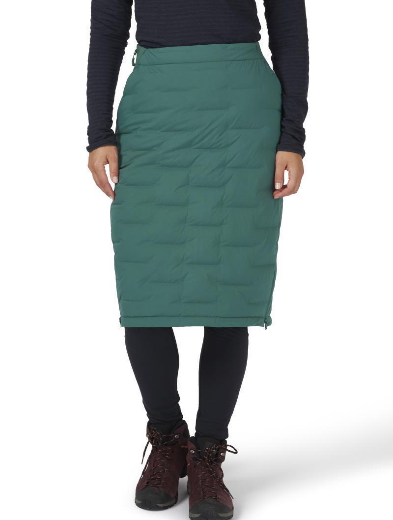 Cubit Stretch Down Skirt - Green Slate 3