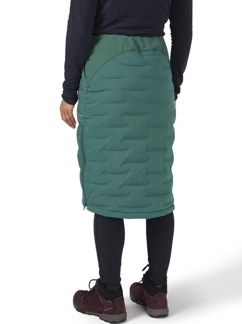 Cubit Stretch Down Skirt - Green Slate 4