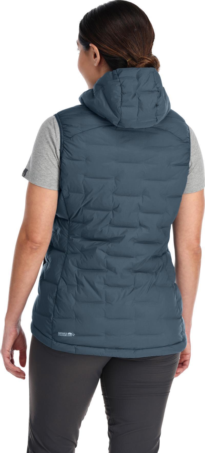 Cubit Stretch Down Vest - Womens - Orion Blue 3