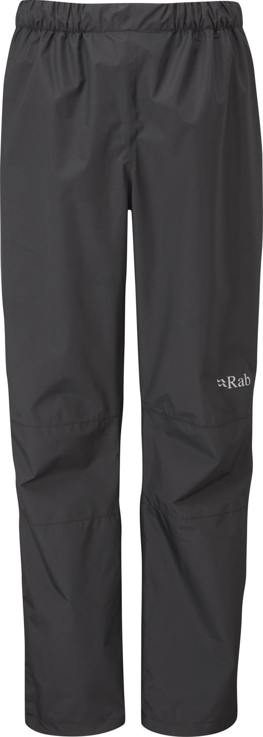 Downpour Eco Full Zip Pants, Long - Womens - Black 1