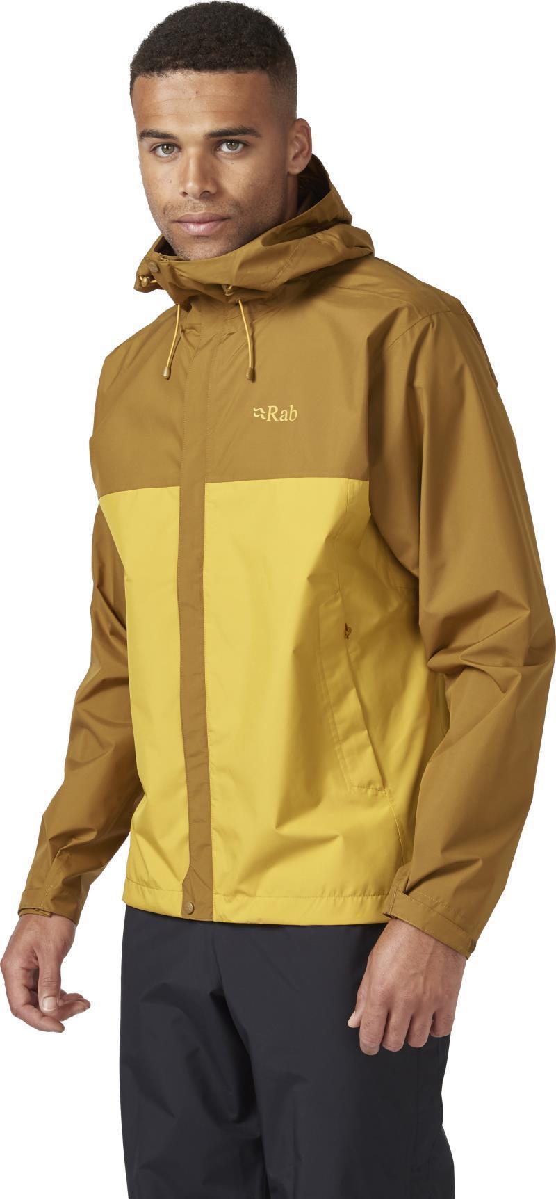 Downpour Eco Jacket - Mens - Footprint / Sahara 3