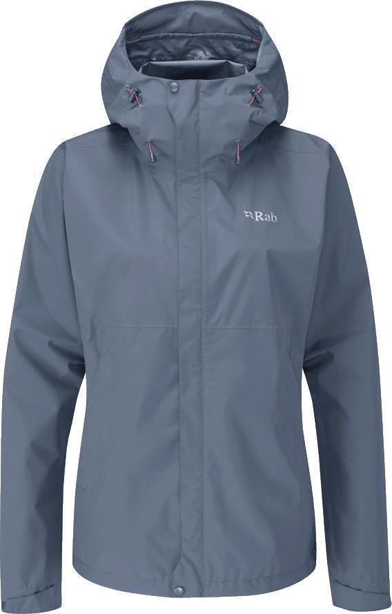 Downpour Eco Jacket - Womens - Bering Sea 1