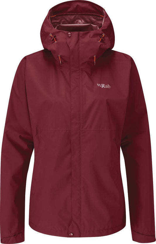 Downpour Eco Jacket - Womens - Deep Heather 1