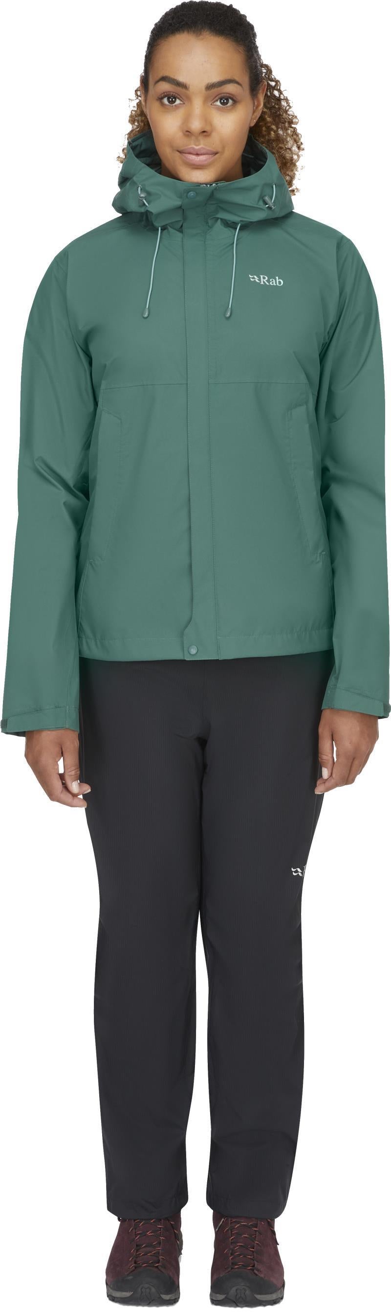 Downpour Eco Jacket - Womens - Eucalyptus 6