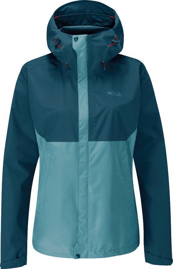 Downpour Eco Jacket - Womens - Orion Blue / Citadel 1