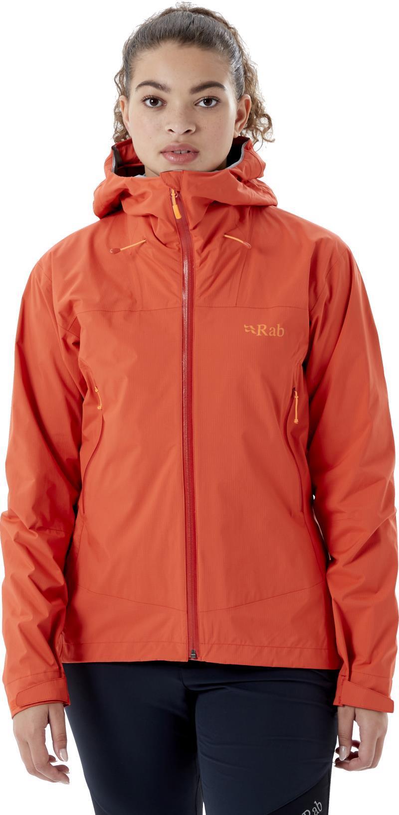 Downpour Plus 2.0 Jacket - Womens - Red Grapefruit 3