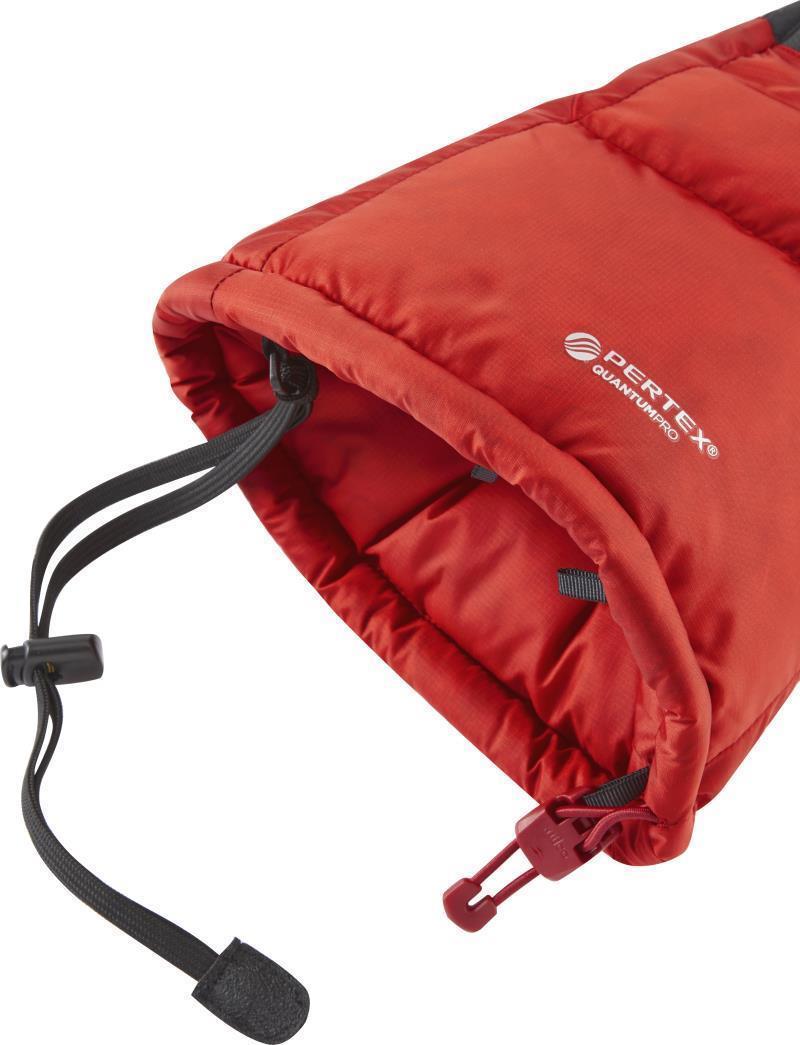 Endurance Down Mitts - Fiery Red 5