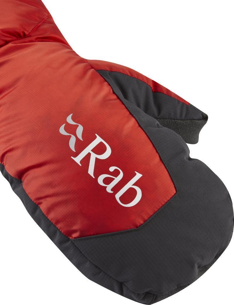 Endurance Down Mitts - Fiery Red 4