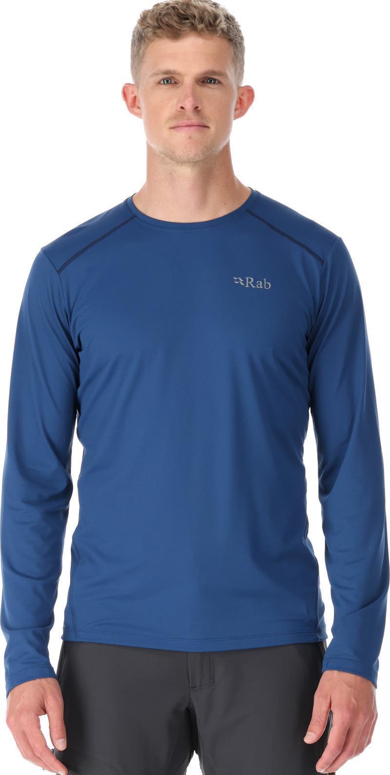 Force LS Tee - Mens - Nightfall Blue 3