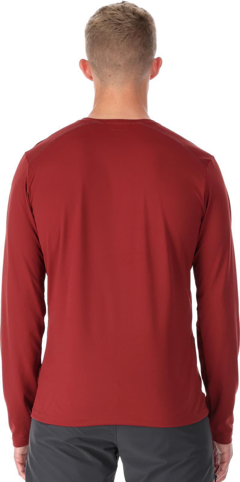 Force LS Tee - Mens - Oxblood Red 4