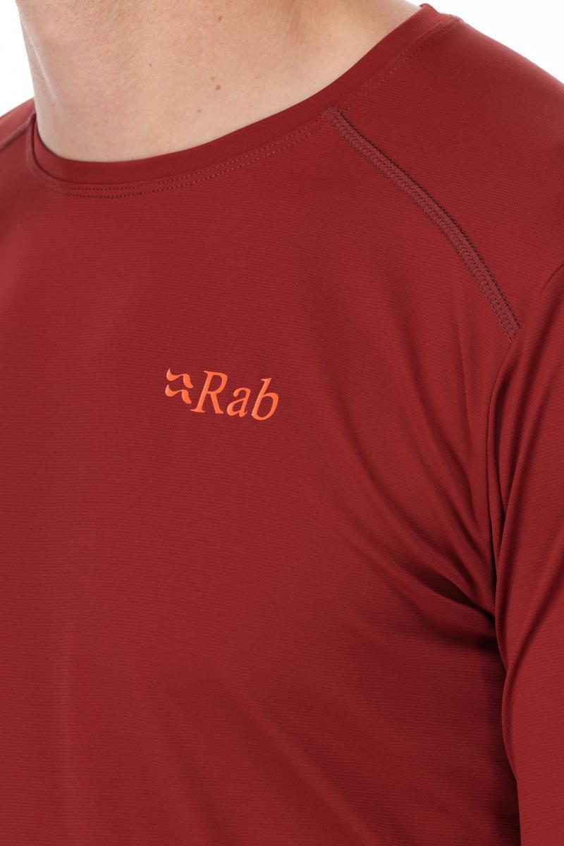 Force LS Tee - Mens - Oxblood Red 5