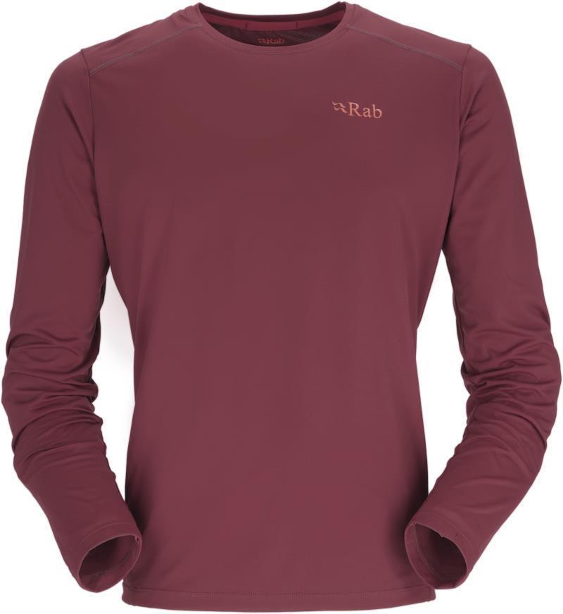 Force LS Tee - Mens - Oxblood Red 1
