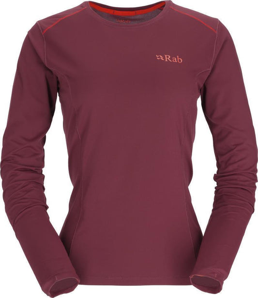 Force LS Tee - Womens - Deep Heather 1
